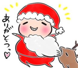 come on!santa claus sticker #8842201