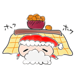 come on!santa claus sticker #8842203