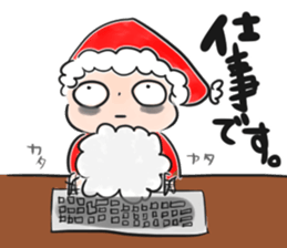 come on!santa claus sticker #8842204