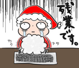 come on!santa claus sticker #8842205