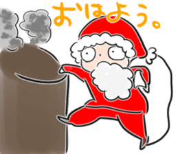 come on!santa claus sticker #8842208