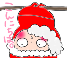 come on!santa claus sticker #8842209