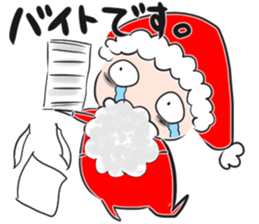 come on!santa claus sticker #8842216