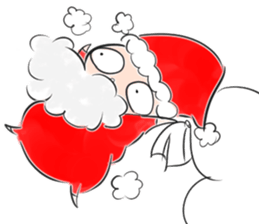 come on!santa claus sticker #8842224