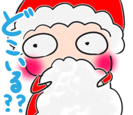 come on!santa claus sticker #8842225