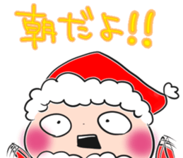 come on!santa claus sticker #8842229