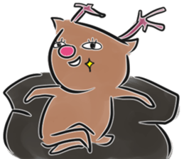 come on!santa claus sticker #8842230