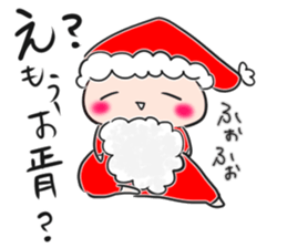 come on!santa claus sticker #8842231