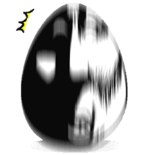 Eggs have various expressions . sticker #8842270