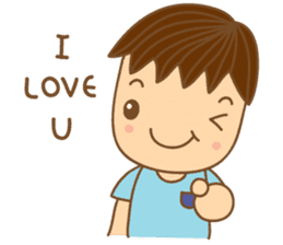 Yaimai & Poogun in LOVE sticker #8842601