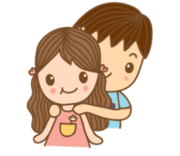 Yaimai & Poogun in LOVE sticker #8842636