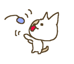 Simple love cat2 sticker #8842713