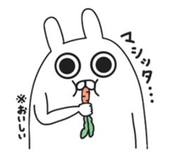 Korean rabbit.. sticker #8843500