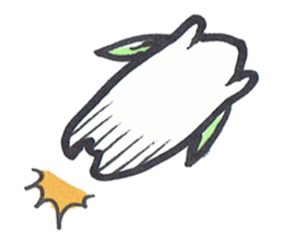 snow usagi sticker #8843989