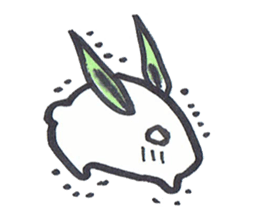 snow usagi sticker #8843990