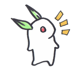 snow usagi sticker #8843996