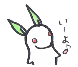 snow usagi sticker #8843998