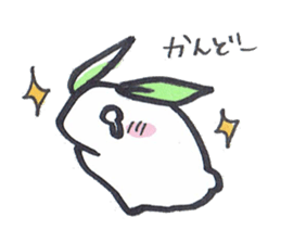 snow usagi sticker #8844006
