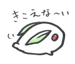 snow usagi sticker #8844013