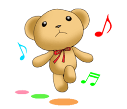 Teddy bear DANDY 3 sticker #8844024