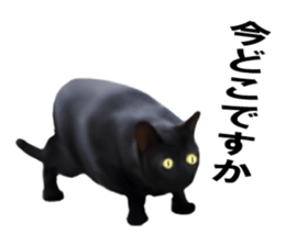 Kitten stamp sticker #8844263