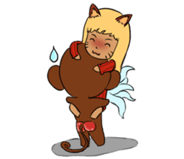 Mi & Mi couple (costume ver.) sticker #8844675