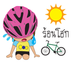 bicycle girls sticker #8844765