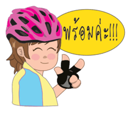 bicycle girls sticker #8844769