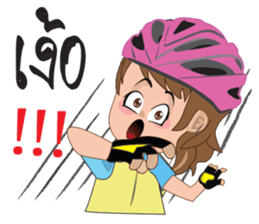 bicycle girls sticker #8844773