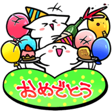 Words of 40 to make people happy sticker #8845420