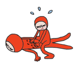 sekondo edition zentai chan sticker #8845469