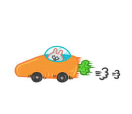 nojako's rabbits sticker #8846623