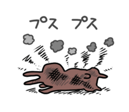 nojako's rabbits sticker #8846626