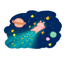 nojako's rabbits sticker #8846630