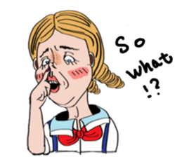 I love my little sister sticker #8846809