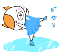 A dog and bear (winter package) sticker #8846944