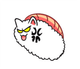 Cute Sushi Cat sticker #8847001