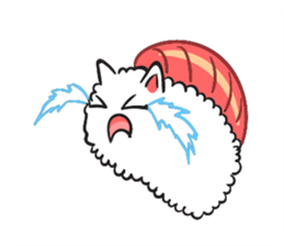 Cute Sushi Cat sticker #8847003