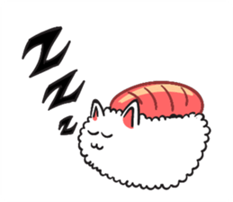 Cute Sushi Cat sticker #8847007