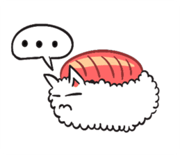 Cute Sushi Cat sticker #8847010