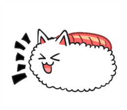 Cute Sushi Cat sticker #8847012