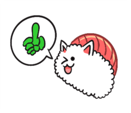 Cute Sushi Cat sticker #8847013