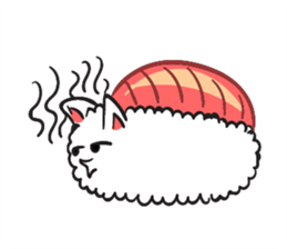 Cute Sushi Cat sticker #8847022