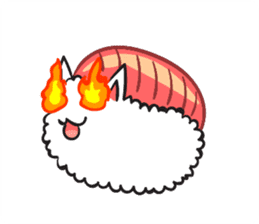 Cute Sushi Cat sticker #8847029