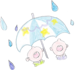 Aya(-chan) and Yasu(-chan) sticker #8848153