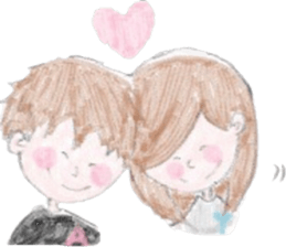 Aya(-chan) and Yasu(-chan) sticker #8848155