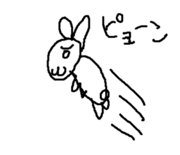 usagi pyonnta sticker #8848338