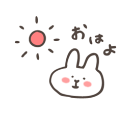 The Winter Rabbit Sticker sticker #8848736