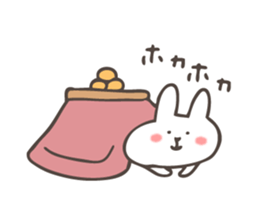 The Winter Rabbit Sticker sticker #8848739