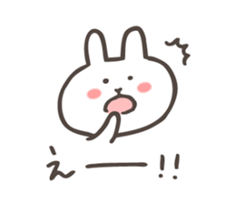 The Winter Rabbit Sticker sticker #8848748